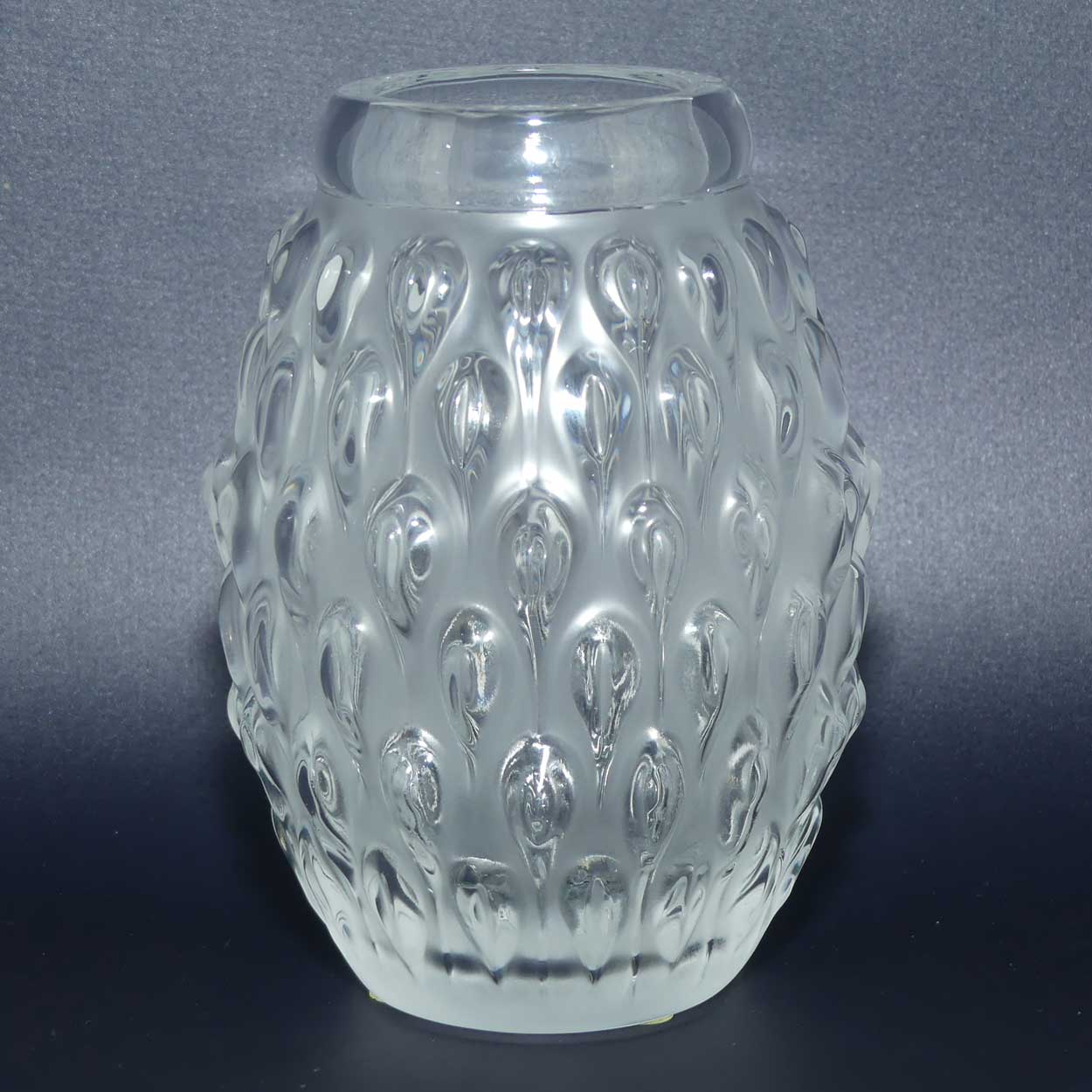 Lalique France Figuera vase