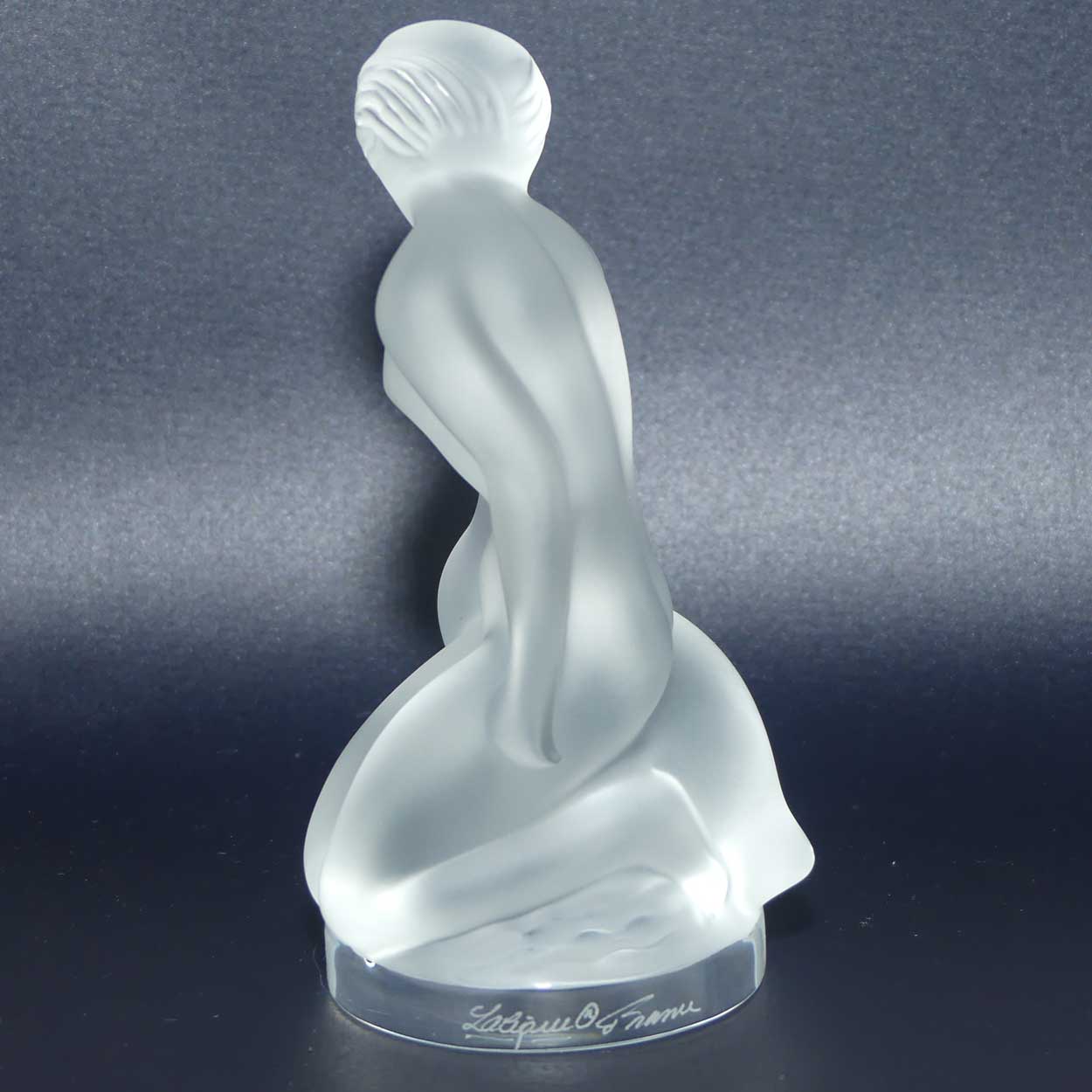 Lalique France figure Leda and the Swan | boxed