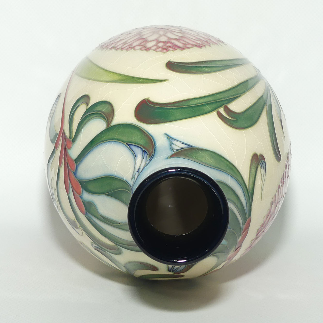 Moorcroft Firewheel Banksia 9/12 vase | #1