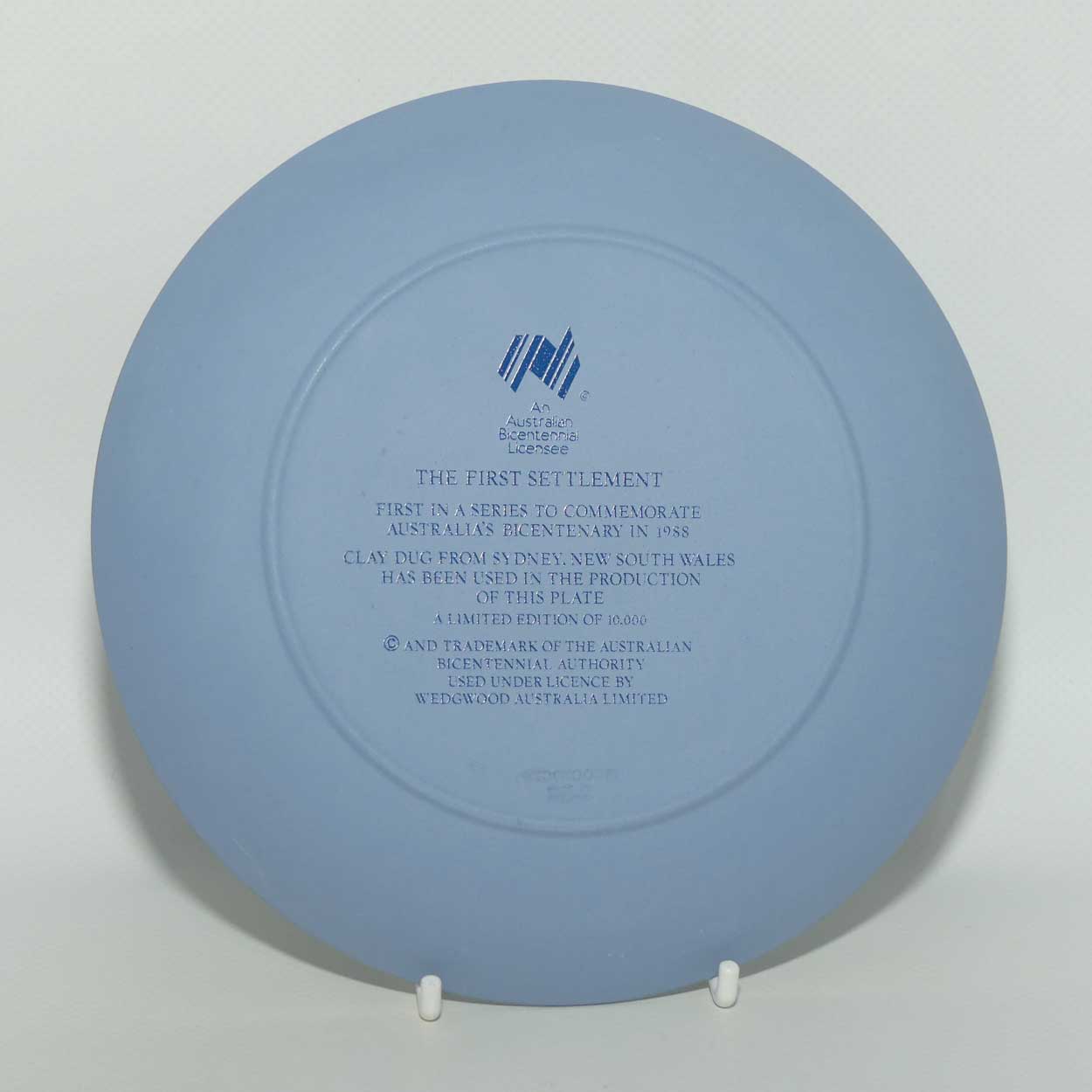 Wedgwood Jasper | Australian BiCentenary #1 | The First Settlement | Boxed