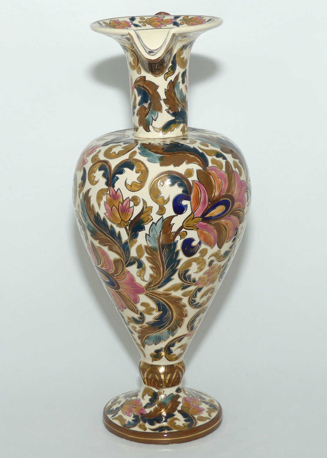 Late 19th Century Fischer Budapest large lustre decorated ewer