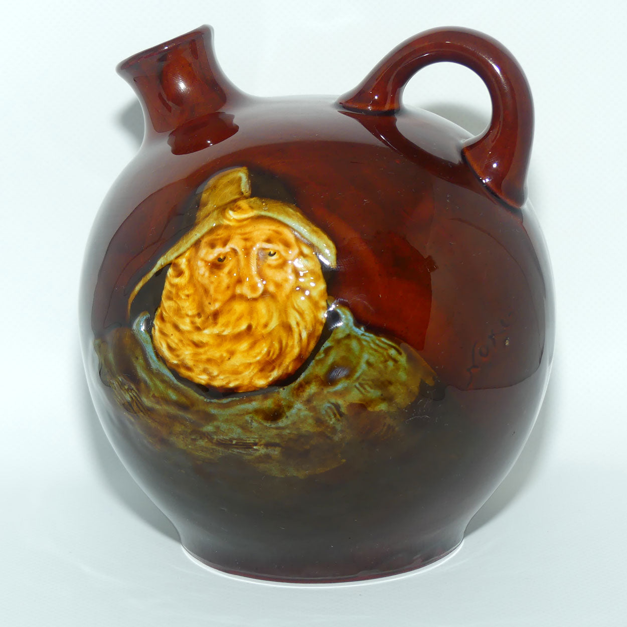 Royal Doulton Kingsware Fisherman flask
