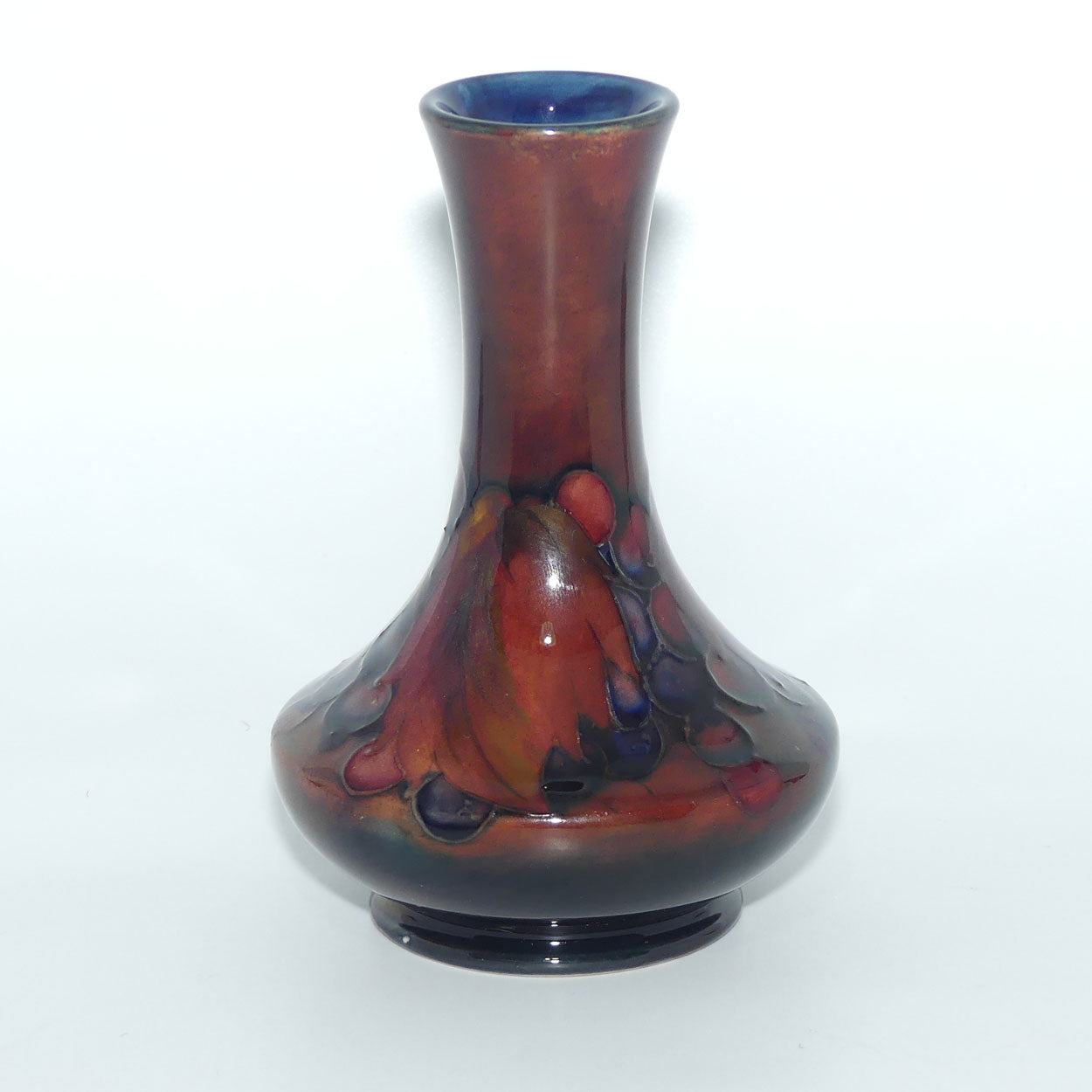 William Moorcroft Flambe Leaves and Fruit