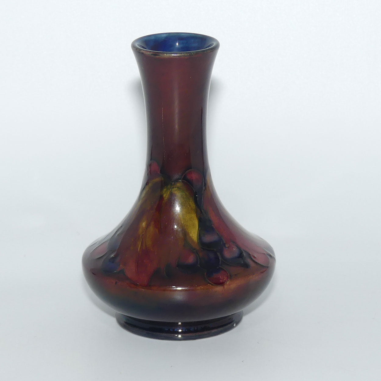 William Moorcroft Flambe Leaves and Fruit