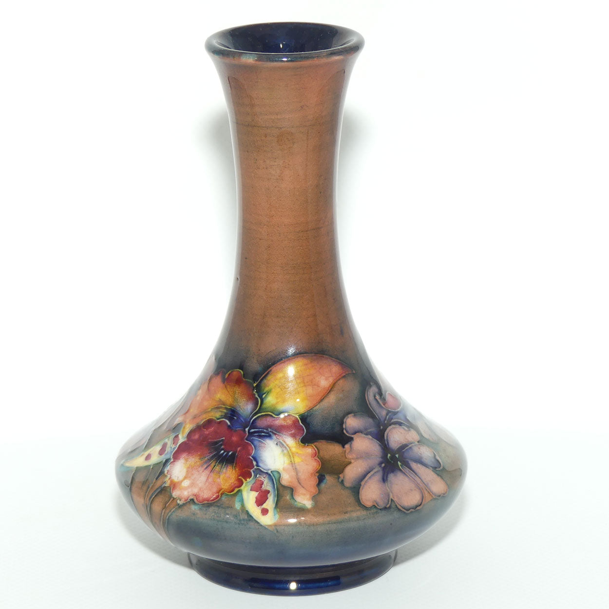 Walter Moorcroft Flambe Orchid 62/6 vase