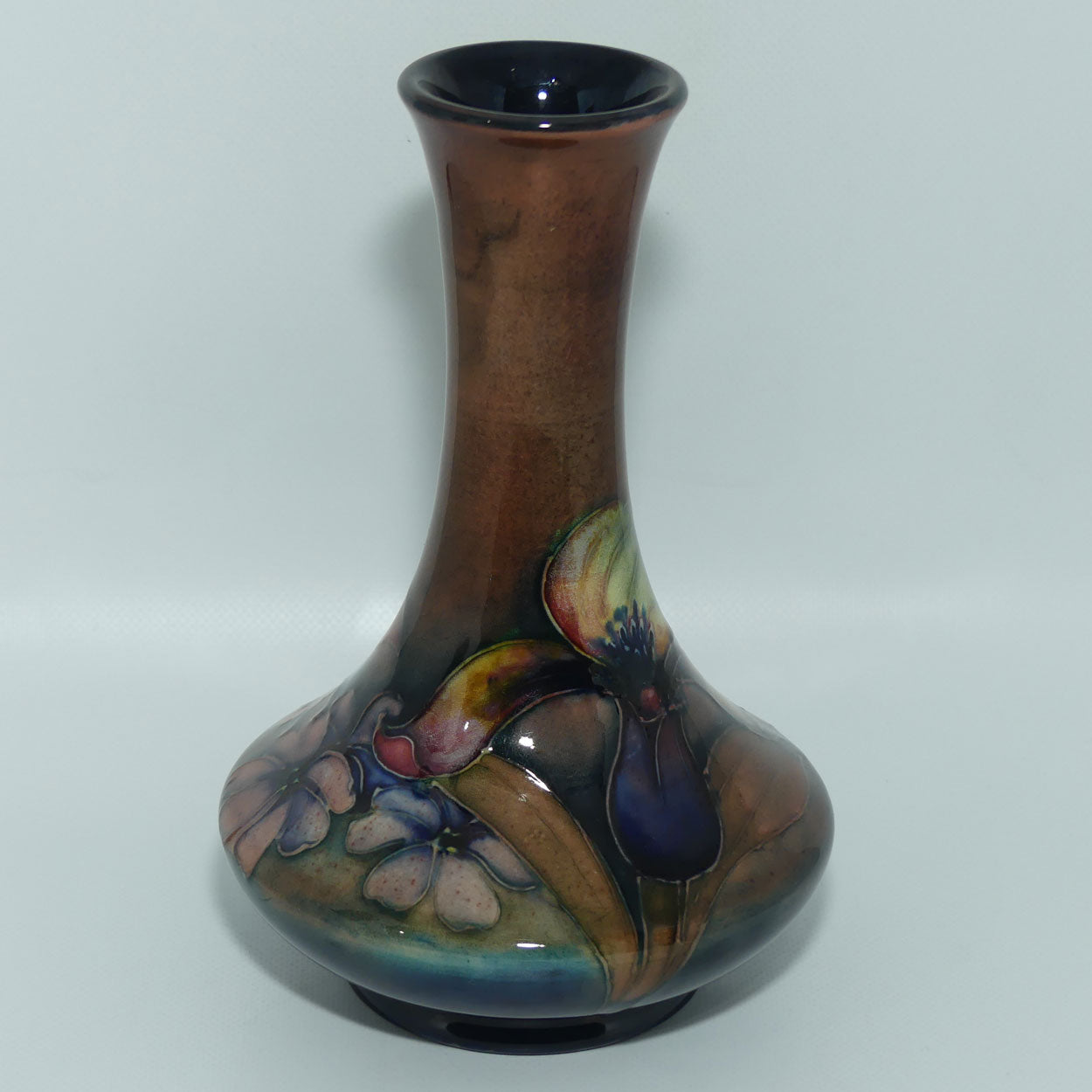 Walter Moorcroft Flambe Orchid 62/6 vase