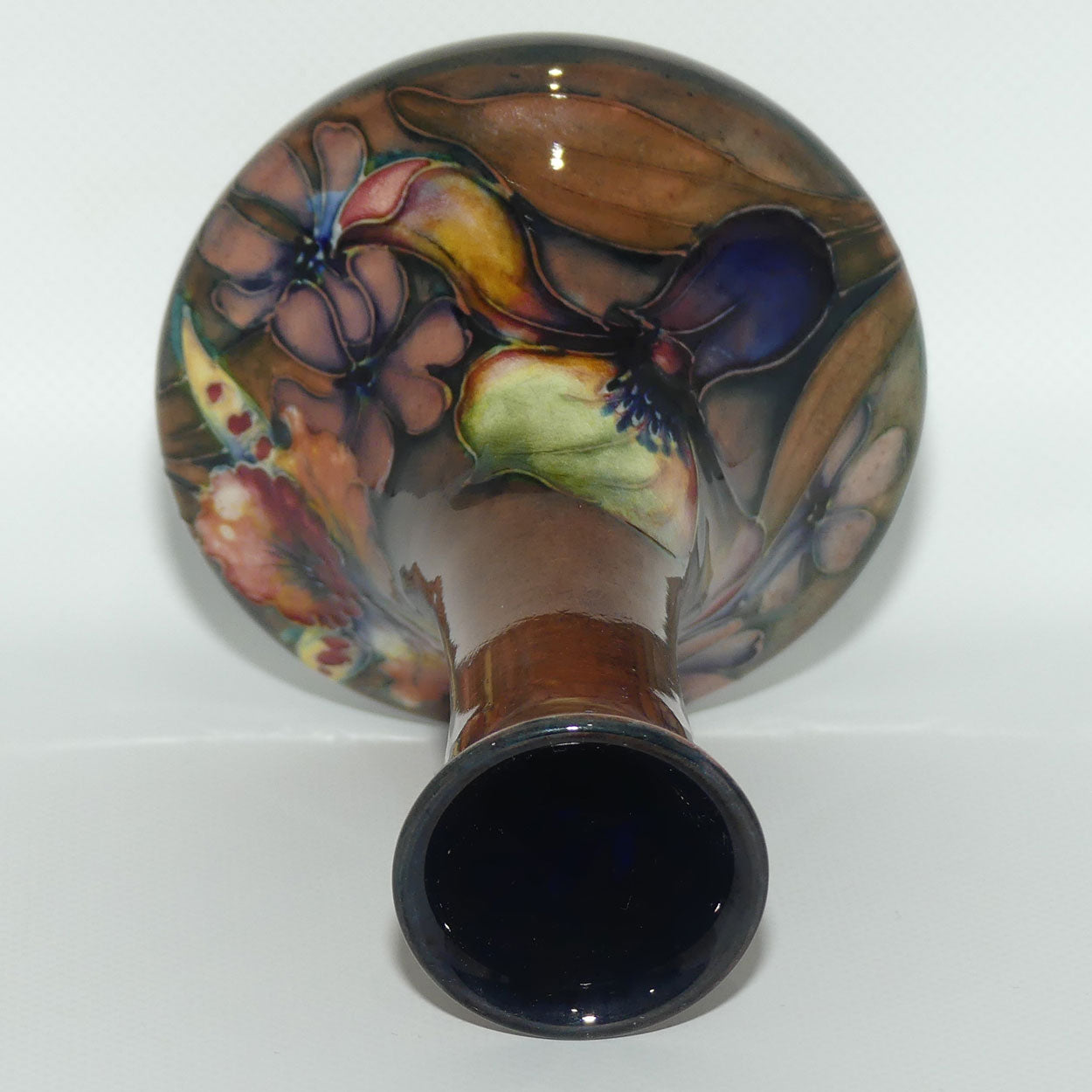 Walter Moorcroft Flambe Orchid 62/6 vase