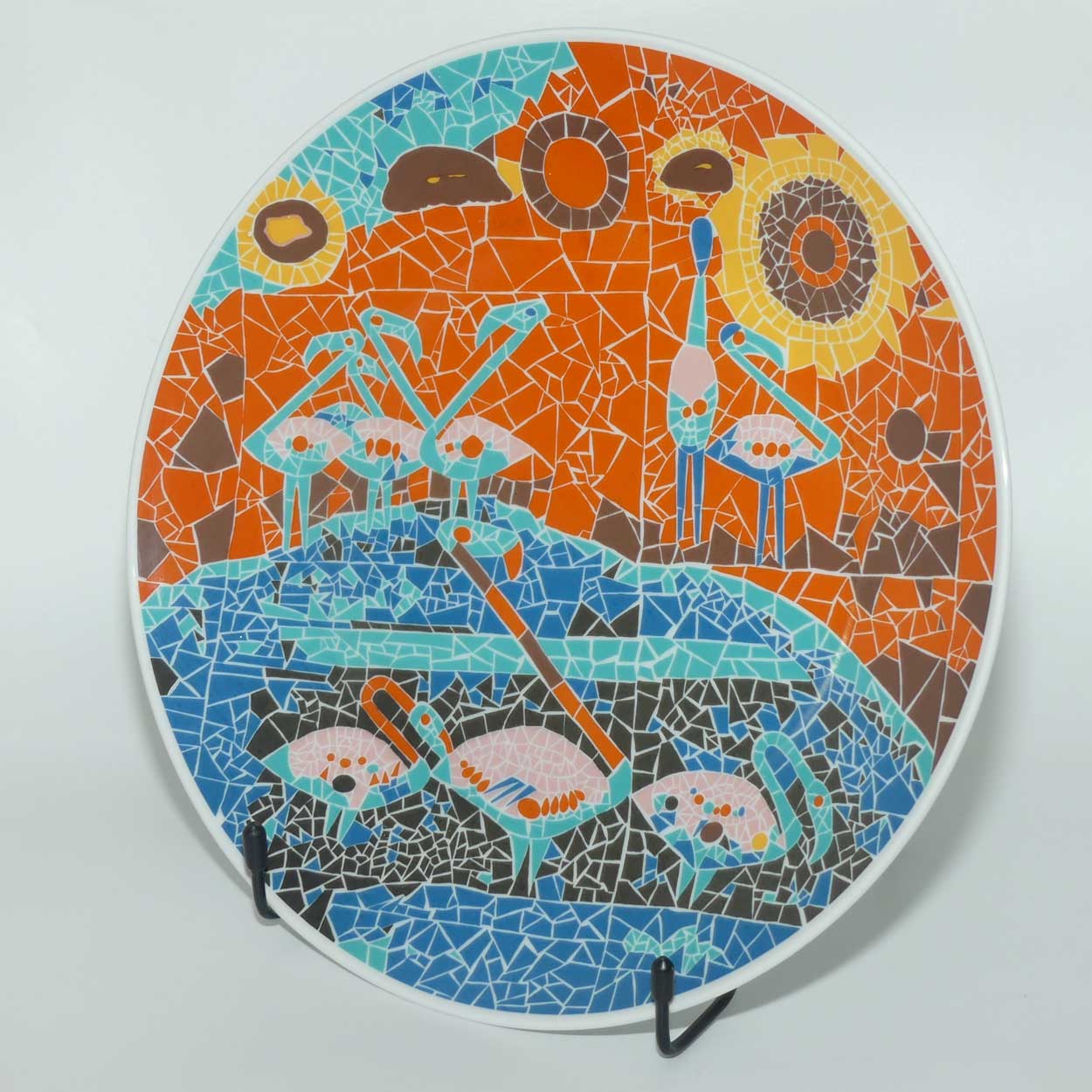 Rosenthal Studio Line Retro Flamingo charger