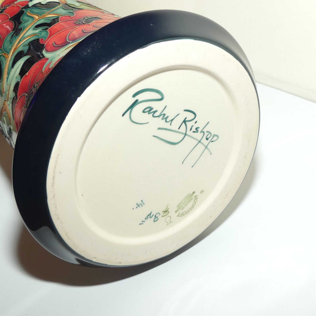 Moorcroft Flanders Field 159/18 Prestige Vase (Num Ed)