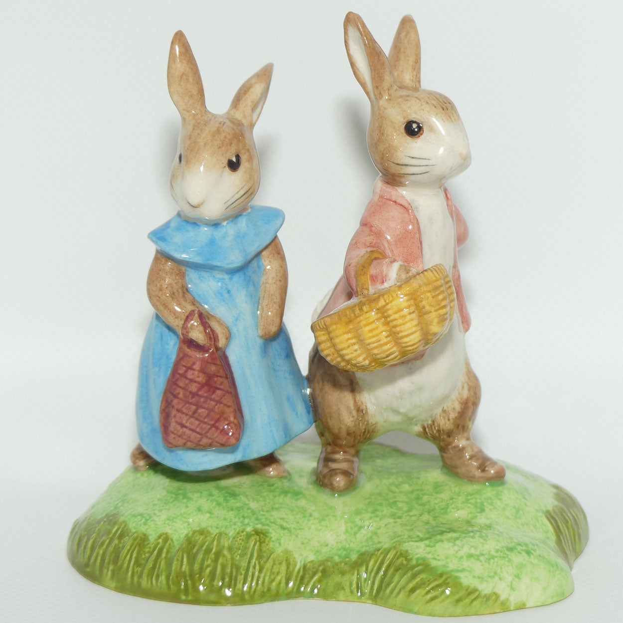 Beswick Beatrix Potter Flopsy and Benjamin Bunny | BP11b | Boxed