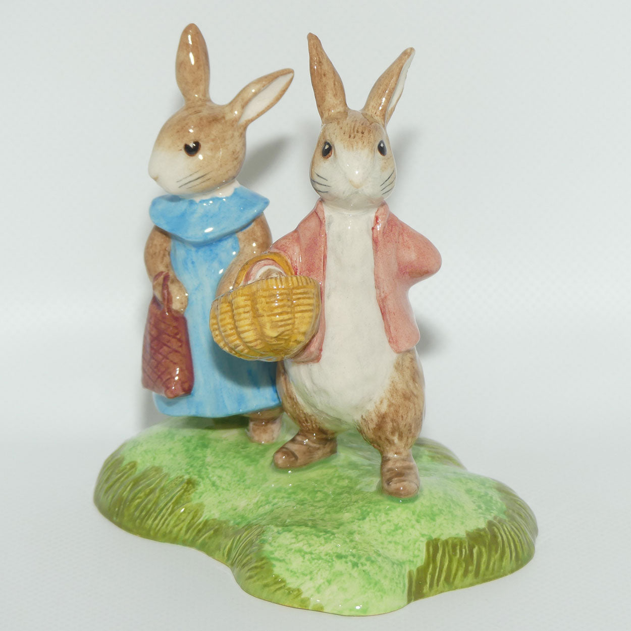 Beswick Beatrix Potter Flopsy and Benjamin Bunny | BP11b | Boxed