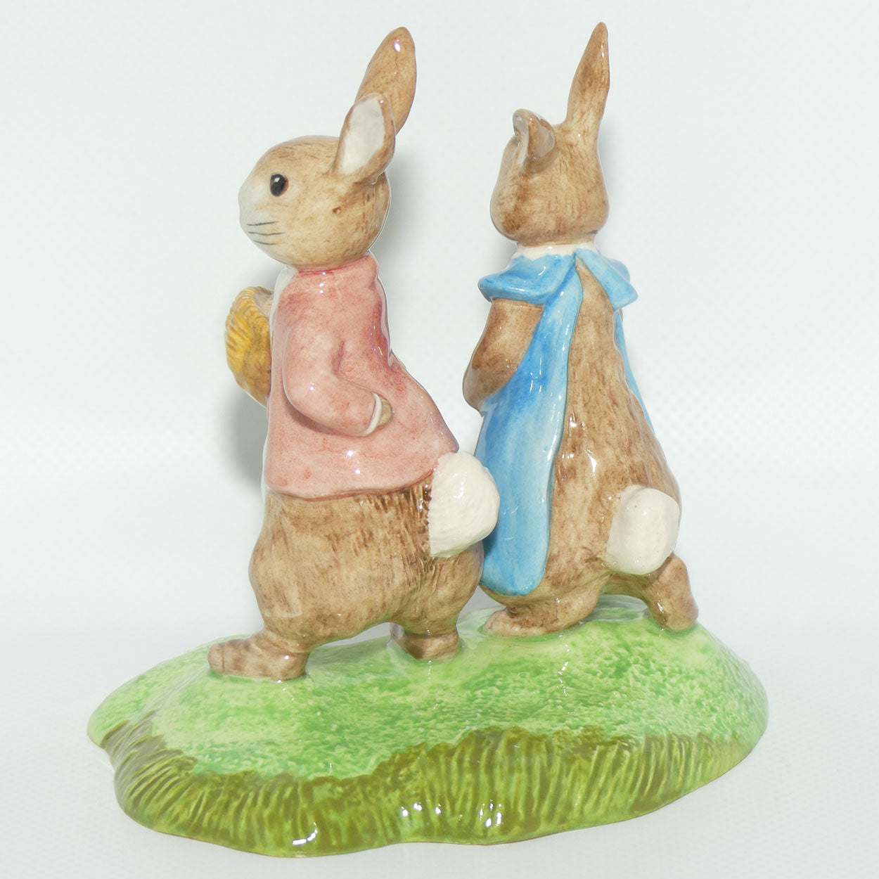 Beswick Beatrix Potter Flopsy and Benjamin Bunny | BP11b | Boxed