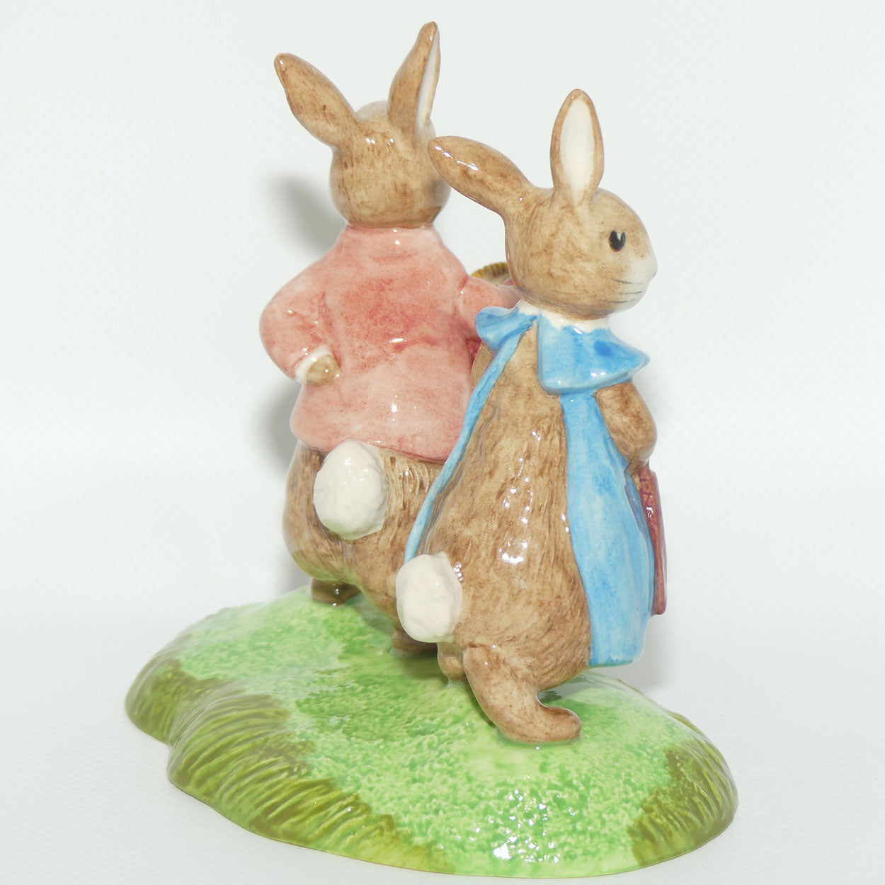 Beswick Beatrix Potter Flopsy and Benjamin Bunny | BP11b | Boxed
