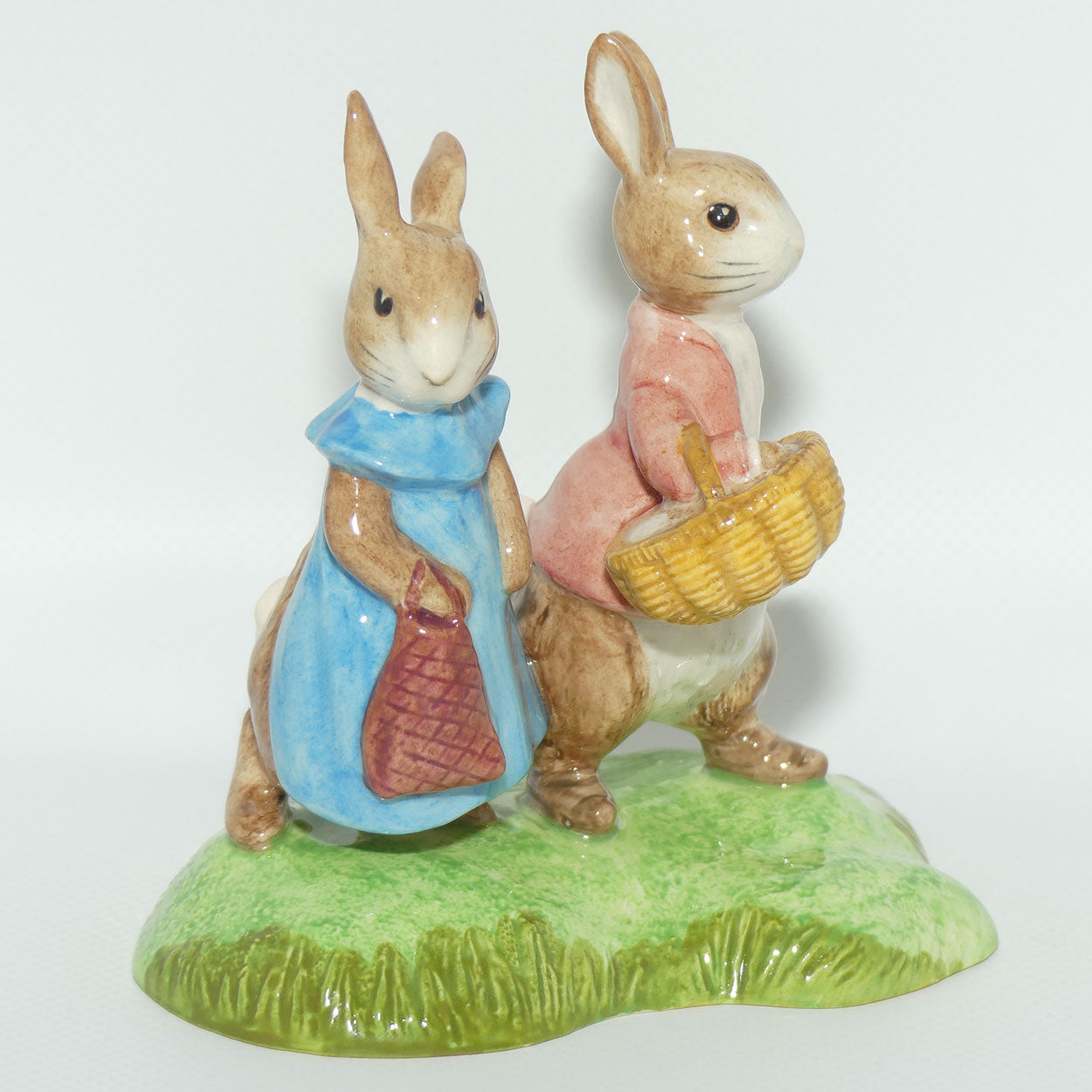 Beswick Beatrix Potter Flopsy and Benjamin Bunny | BP11b | Boxed