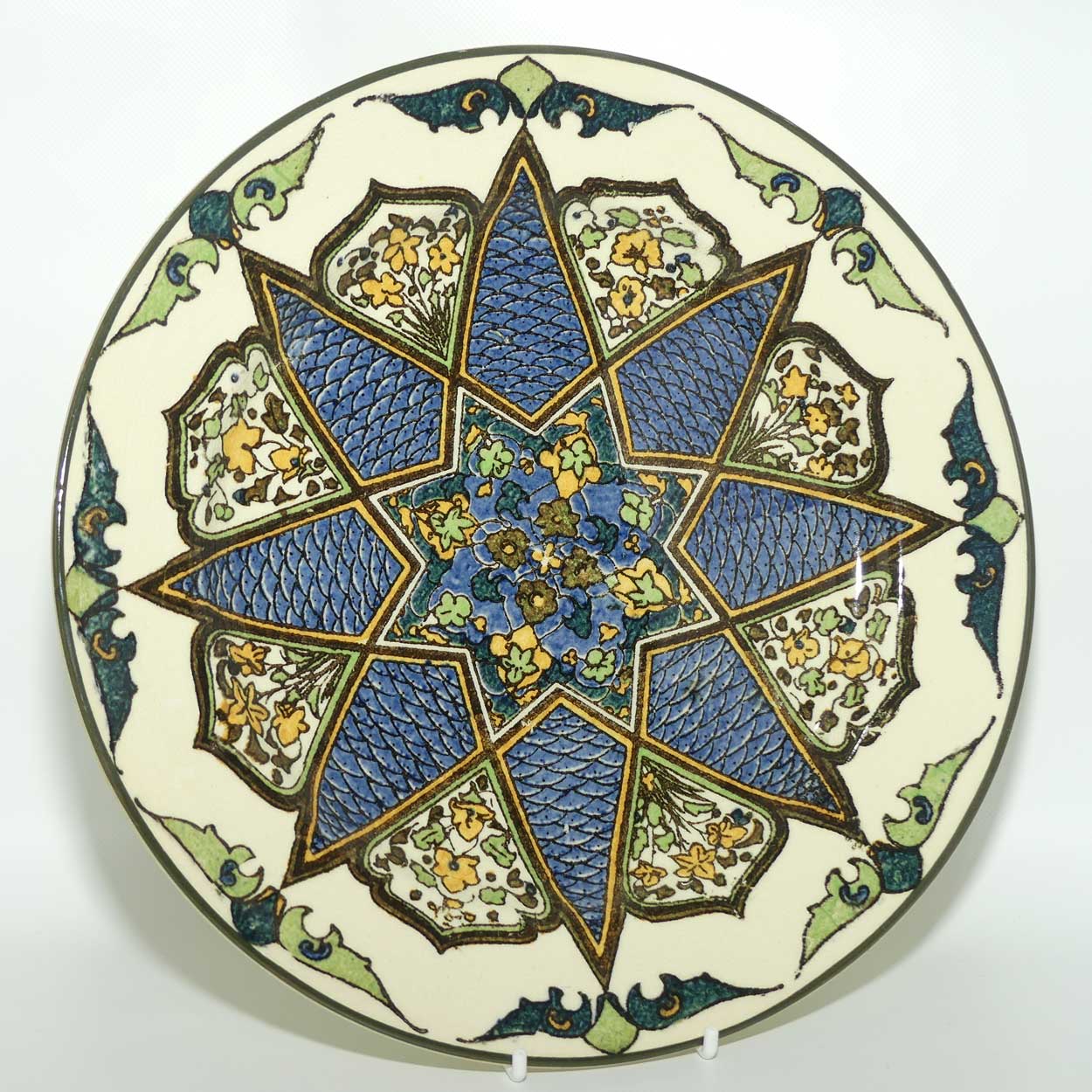 Royal Doulton Floral Patterns E plate | Inlaid Star