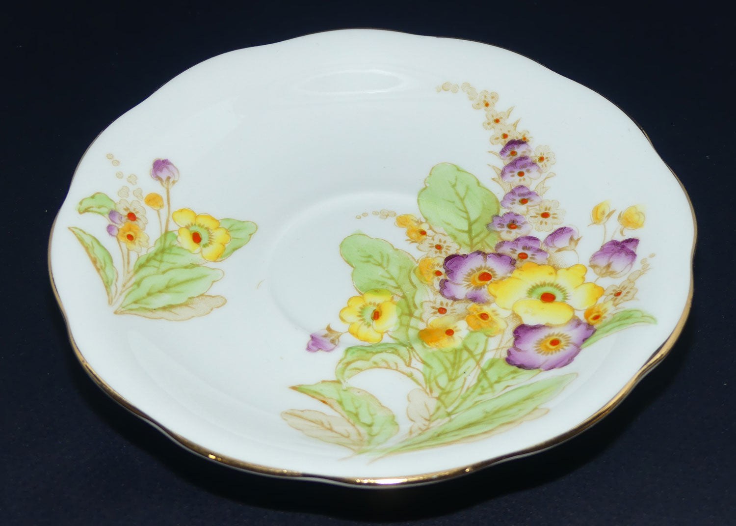 Royal Standard Floral trio | Pattern 809 | Hand Enamelled detail