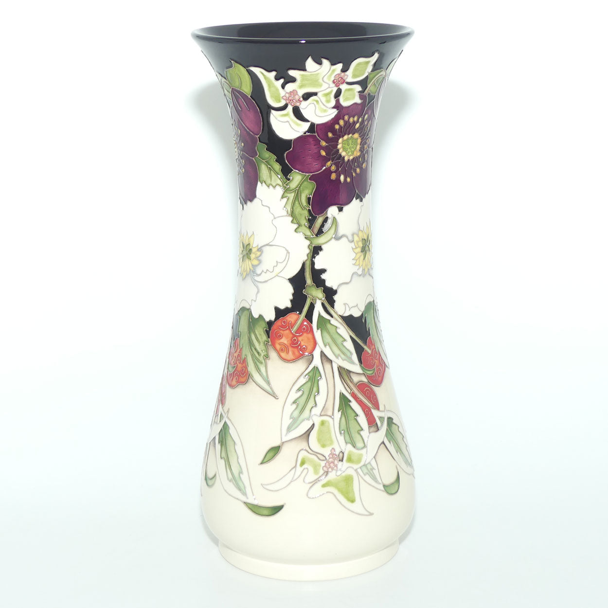 Moorcroft Floral Cascade vase | Shape 364/12 | Sir Harold Hillier Gardens | Num Ed