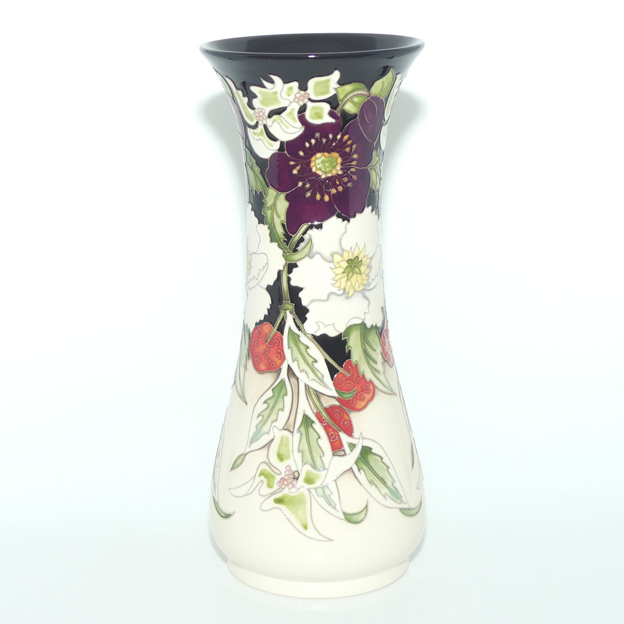 Moorcroft Floral Cascade vase | Shape 364/12 | Sir Harold Hillier Gardens | Num Ed