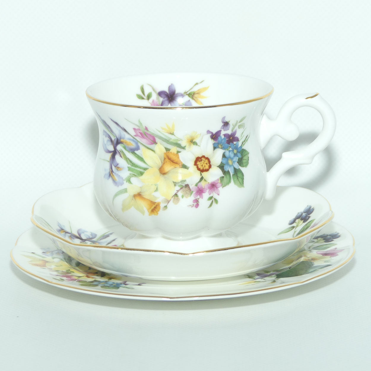 Royal Bone China | Pretty Floral trio | #1