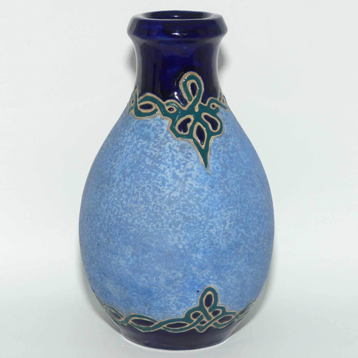 Amphora Czechoslovakia Floral decorated vase