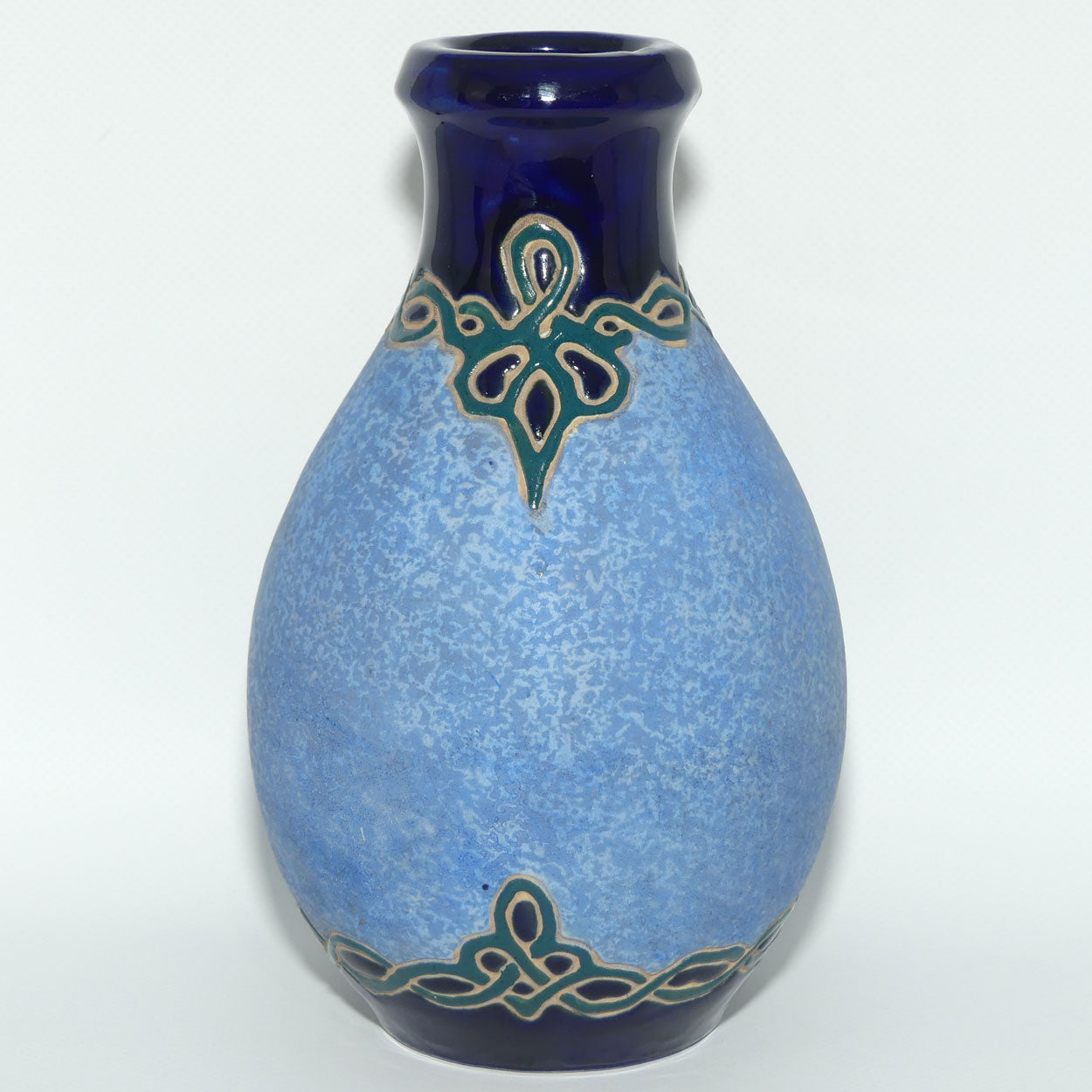 Amphora Czechoslovakia Floral decorated vase