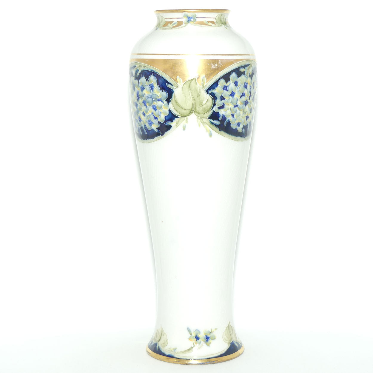 James MacIntyre & Co William Moorcroft Florian Lilac tall vase