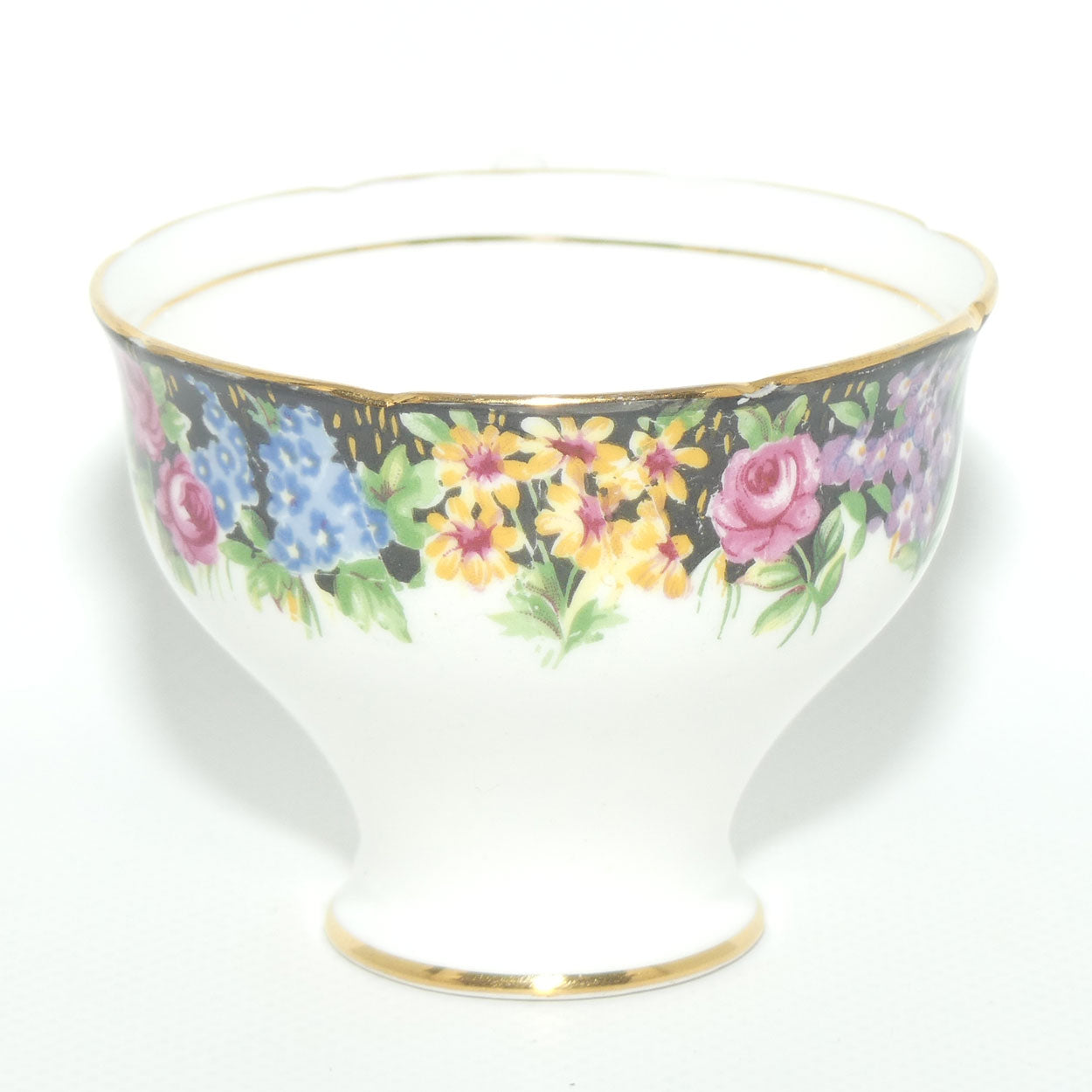 Paragon demi tasse duo | Old English Garden pattern