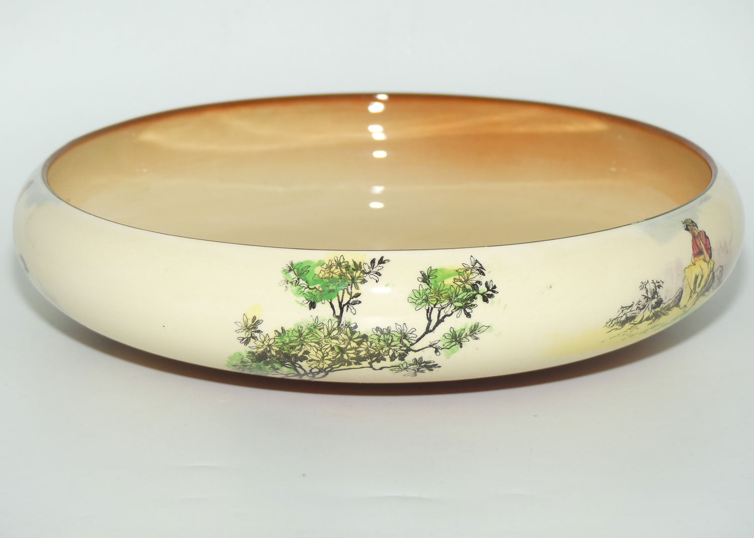 Royal Doulton Gleaners and Gypsies floating flower bowl D4983