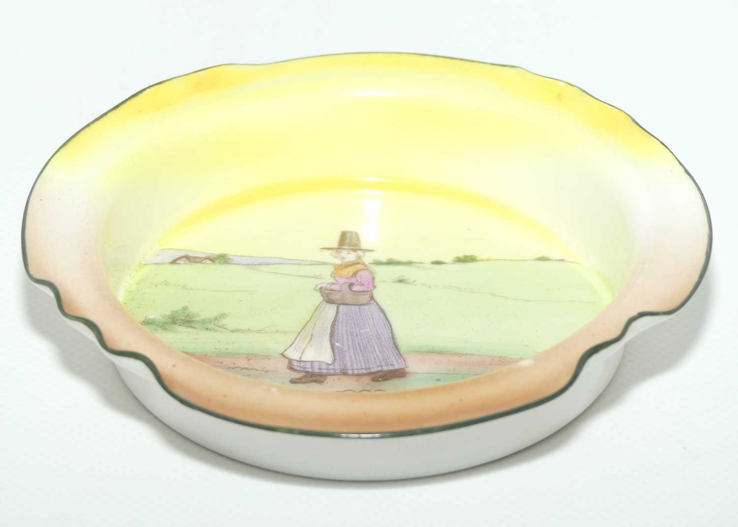 Royal Doulton Welsh fluted rim jam dish | Bone China body