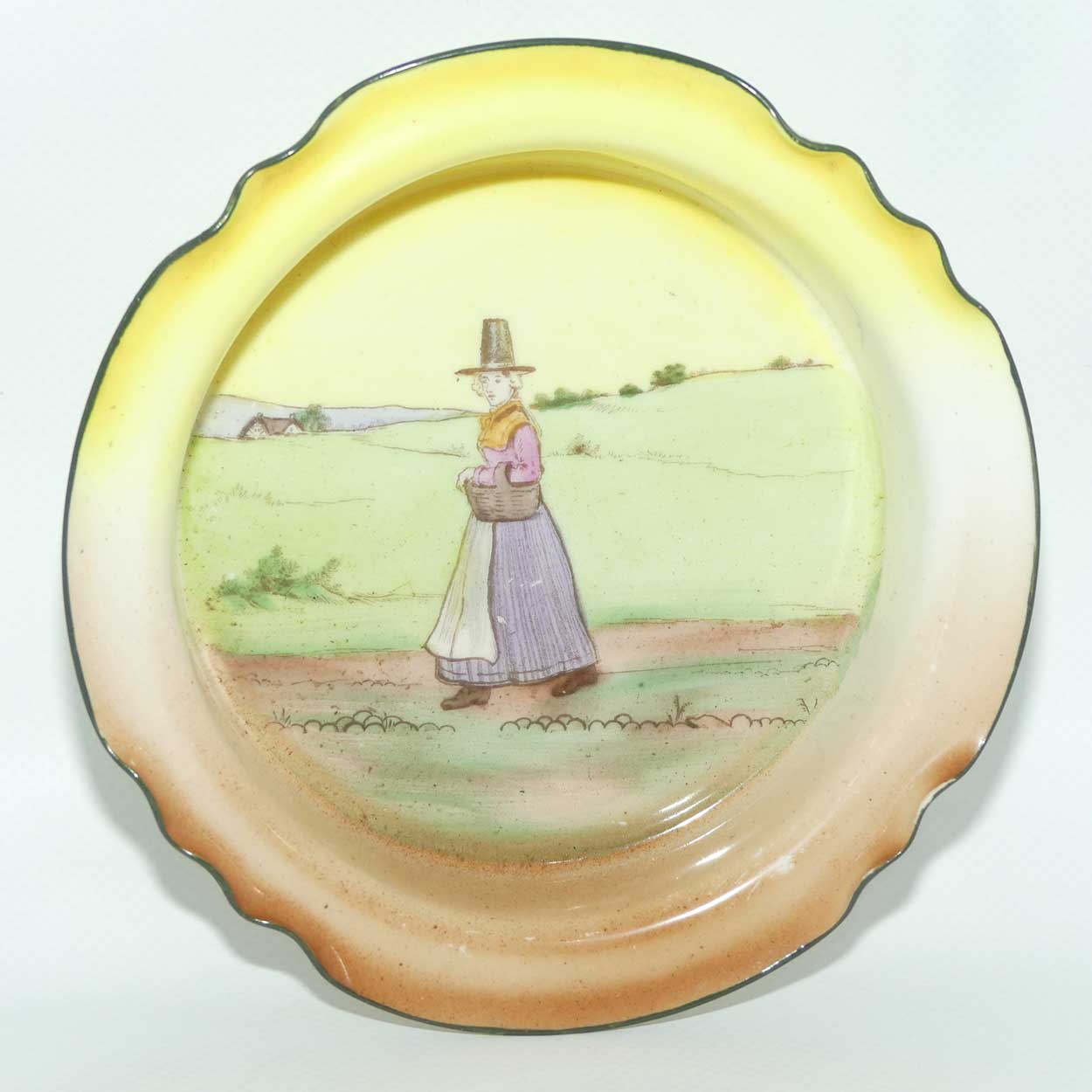 Royal Doulton Welsh fluted rim jam dish | Bone China body