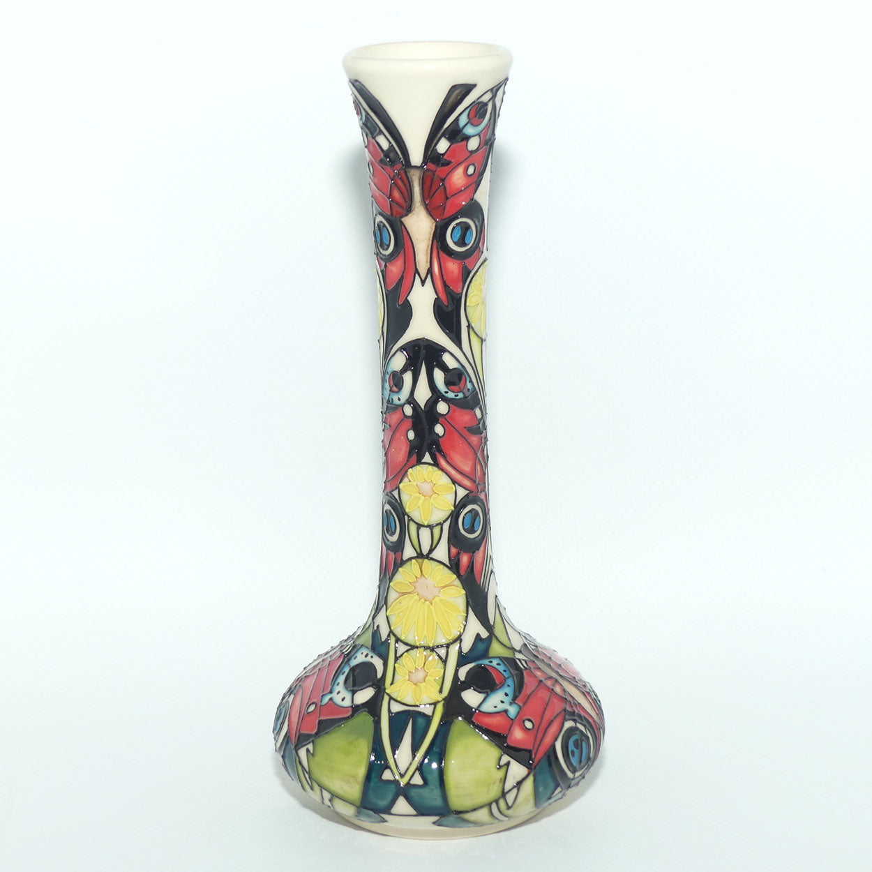 Moorcroft Fluttering Colour 99/8 vase | LE 28/40