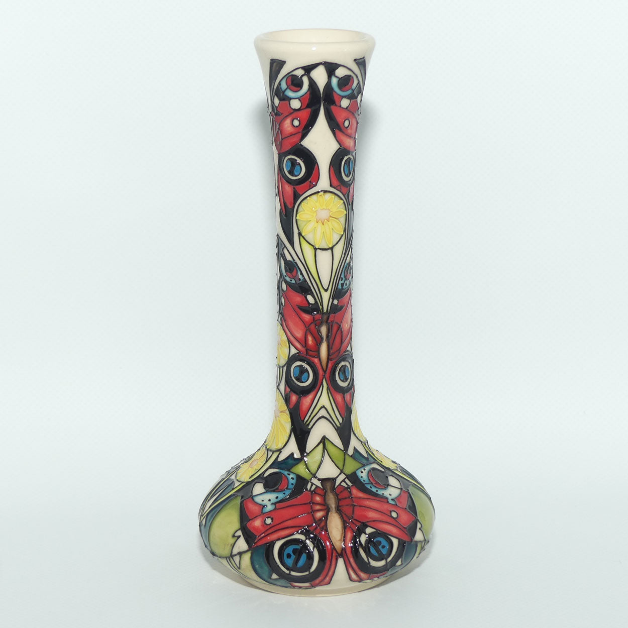 Moorcroft Fluttering Colour 99/8 vase | LE 28/40