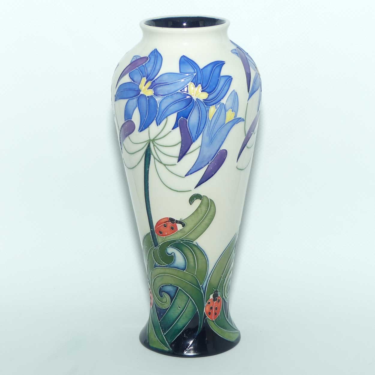 Moorcroft Fly Away Home vase | Shape 122/8 | boxed