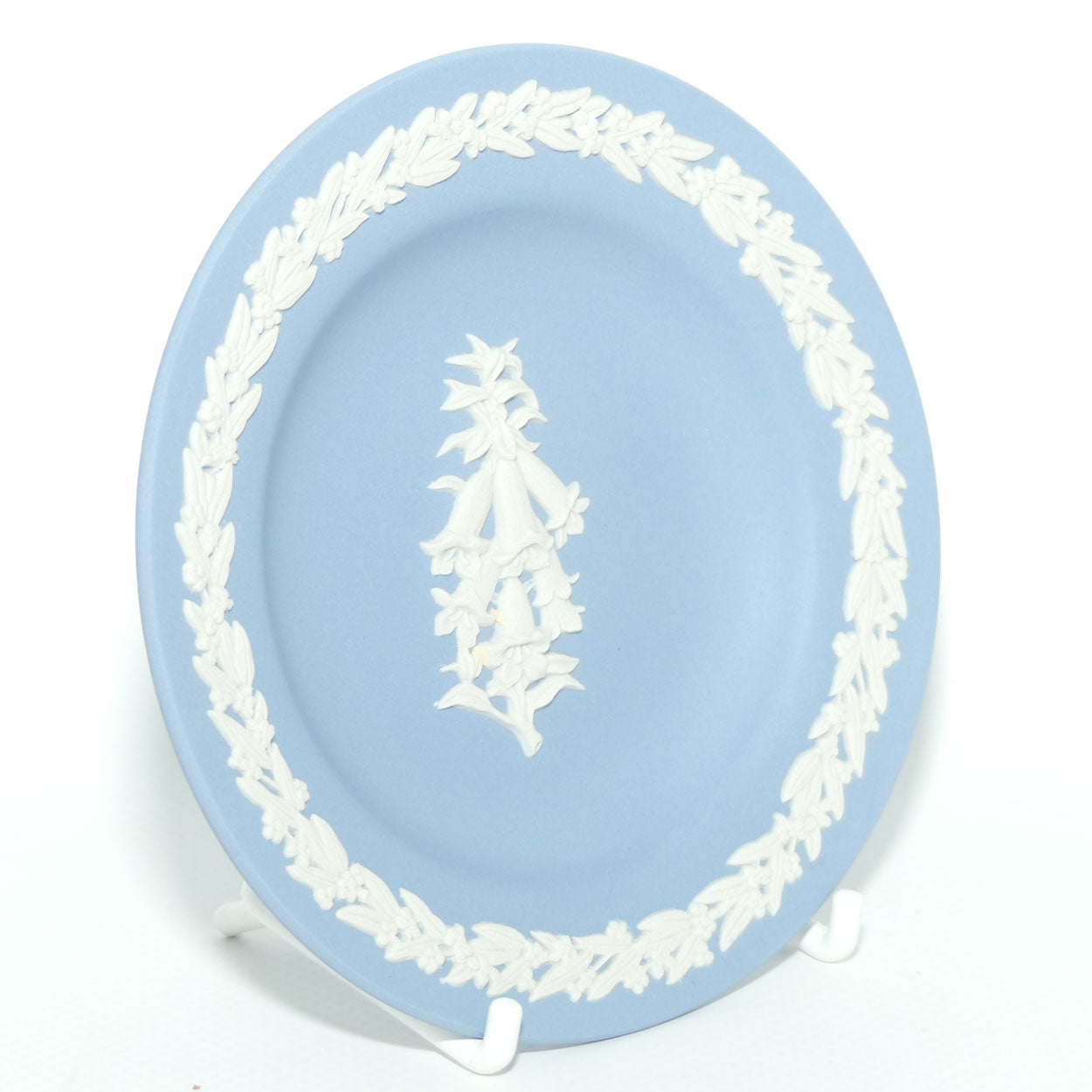 Wedgwood Jasper | Australian | Foxglove | Miniature Plate | boxed