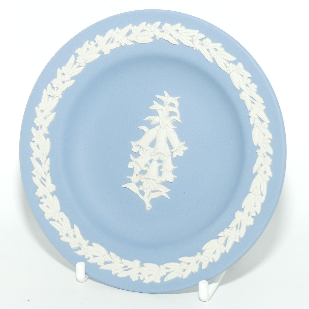 Wedgwood Jasper | Australian | Foxglove | Miniature Plate | boxed