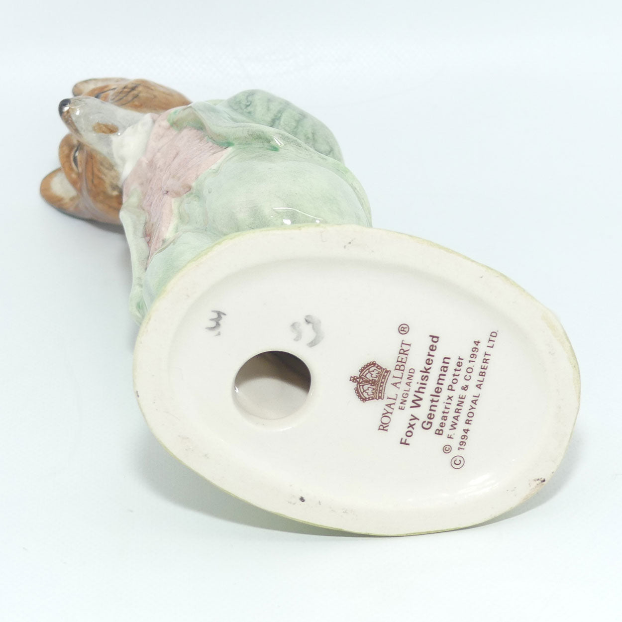 Royal Albert Beatrix Potter Foxy Whiskered Gentleman | Large | BP6b