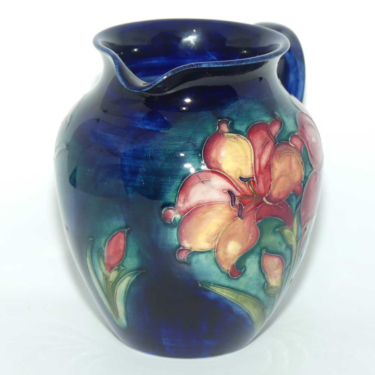 Walter Moorcroft Freesia (Blue) large jug