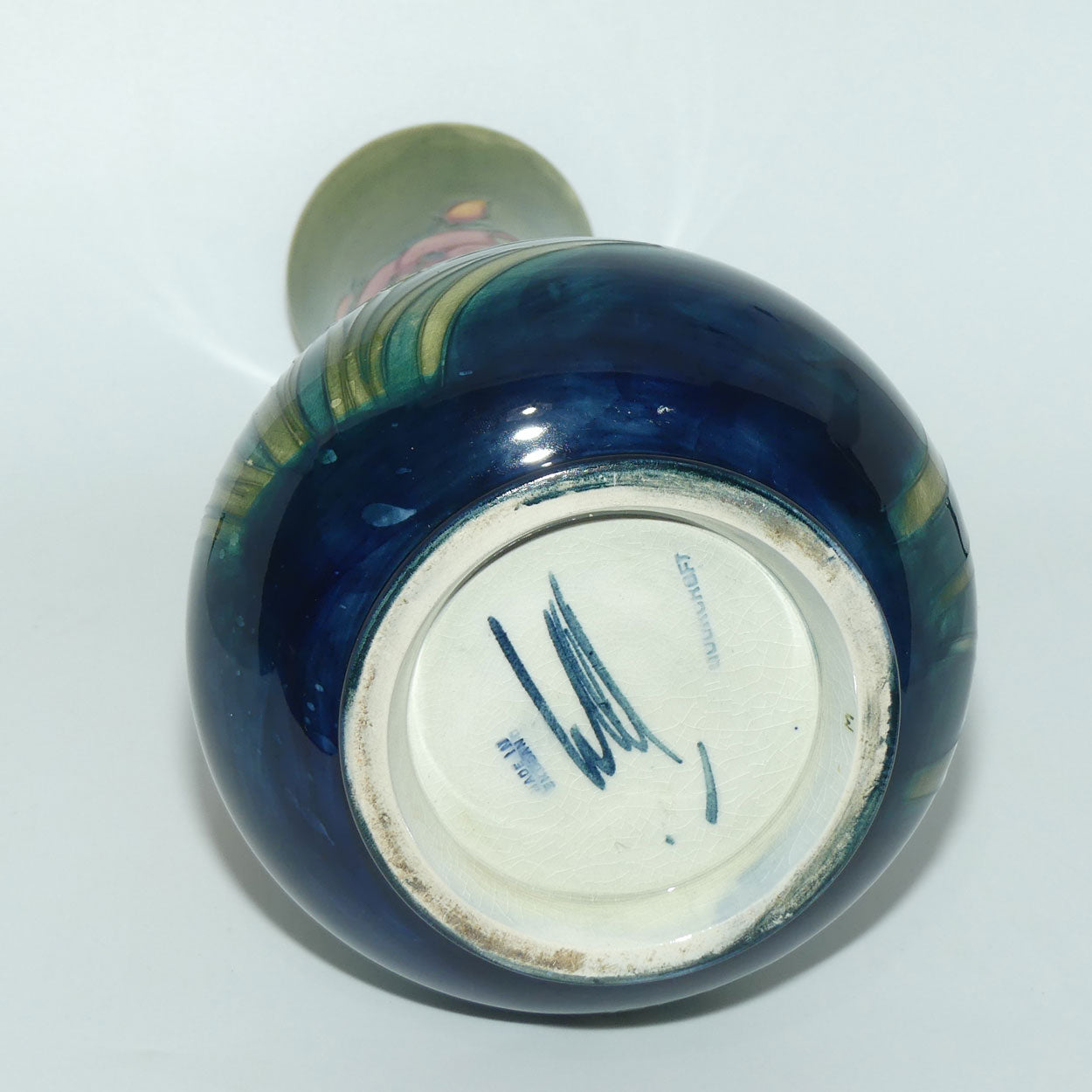 Walter Moorcroft Freesia (Green) large vase