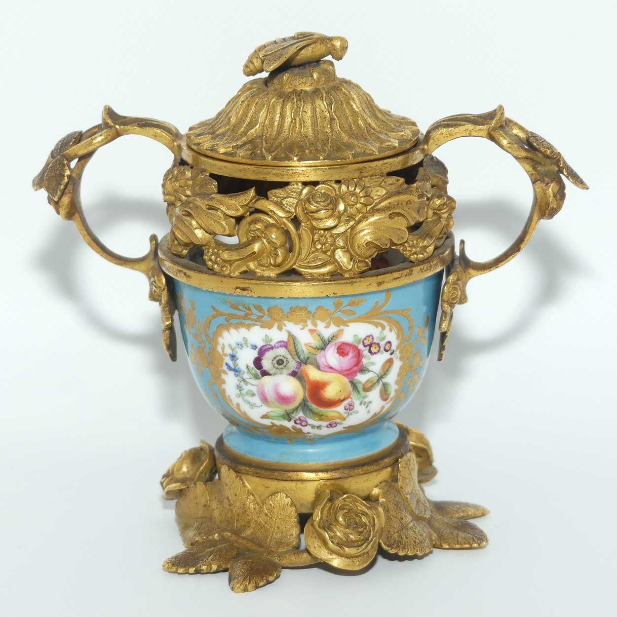 19th Century Ormolu Mounted French Sevres Style potpourri