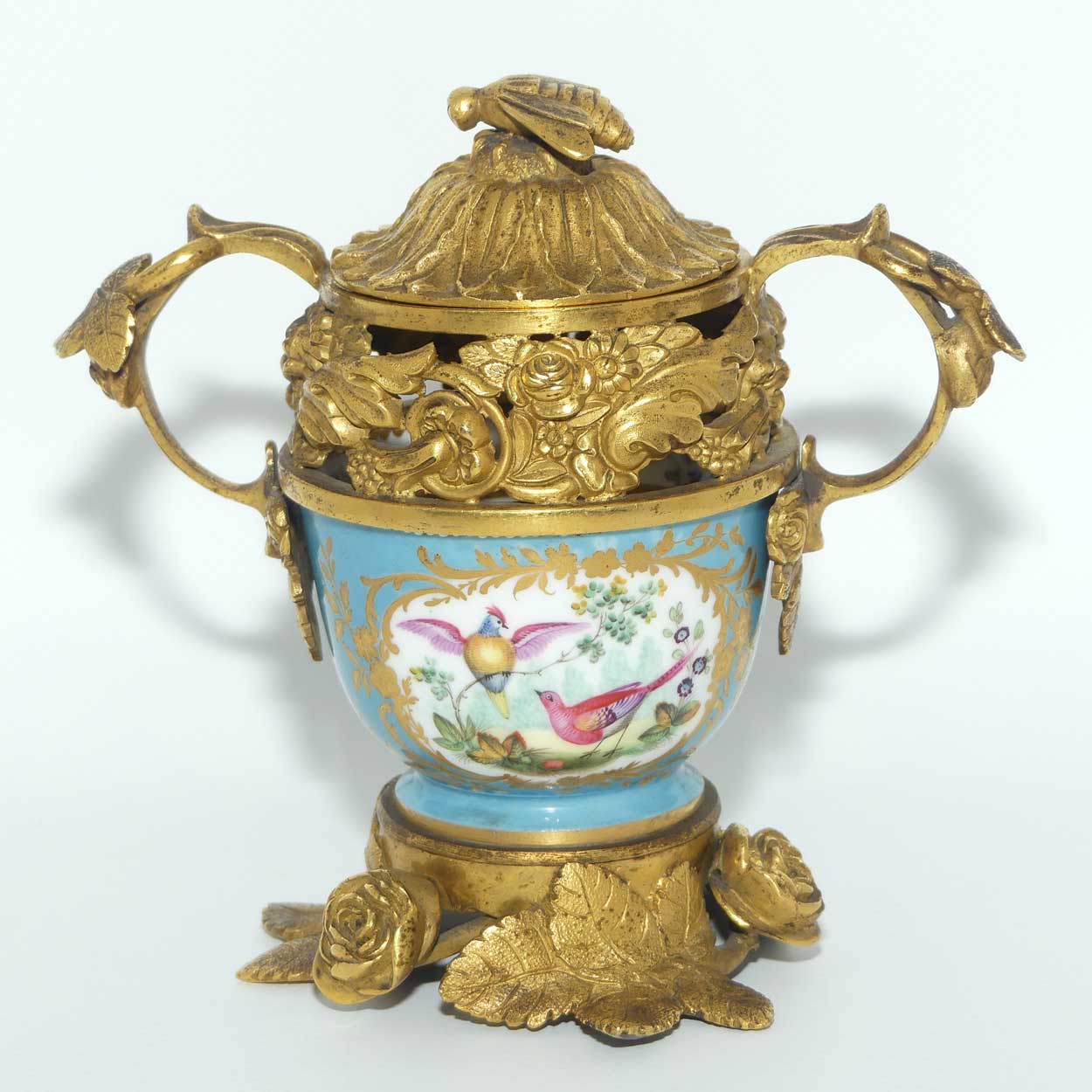 19th Century Ormolu Mounted French Sevres Style potpourri
