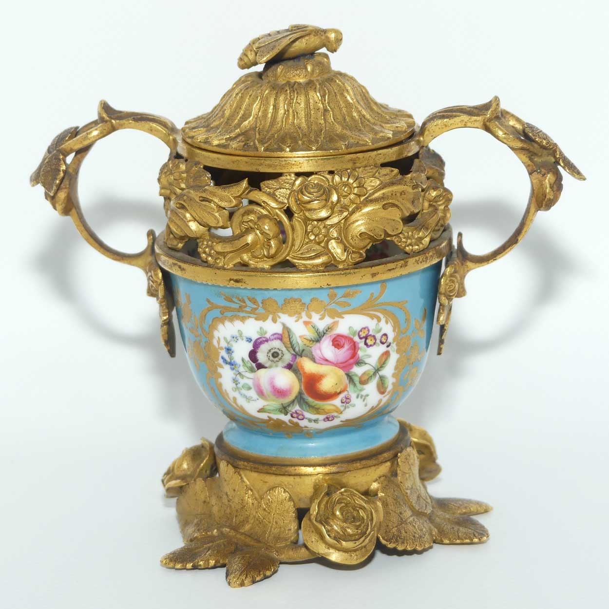 19th Century Ormolu Mounted French Sevres Style potpourri