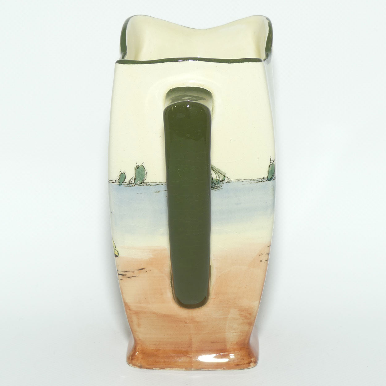Royal Doulton Fisherfolk A - Brittany medium Friar shape jug D4406