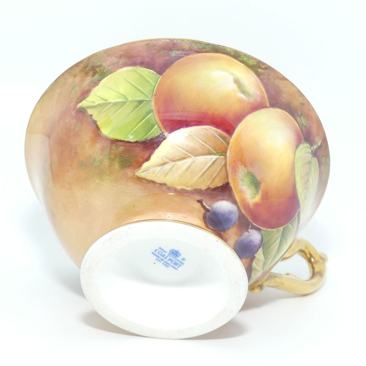 Coalport Hand Painted Fruit tea duo #2 | Pass & Mottram