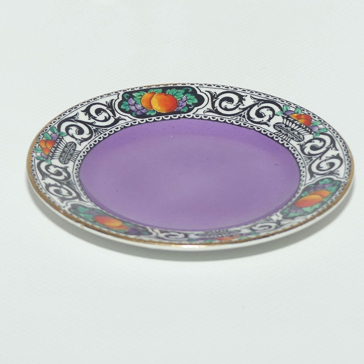 Maling Fruit Garland with Mauve small tray | Pattern 4005