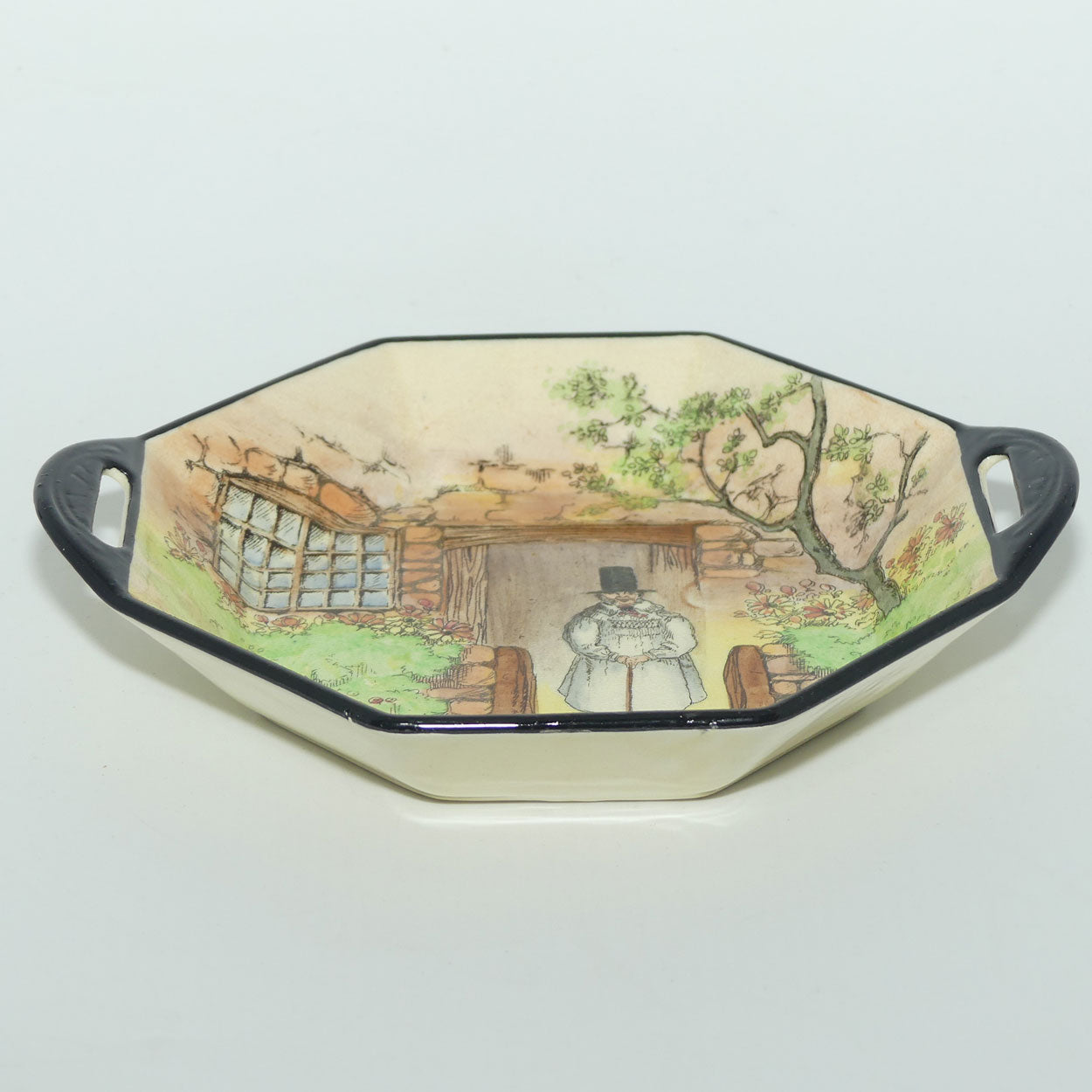 Royal Doulton Gaffers hexagonal dish with twin handles | D4210