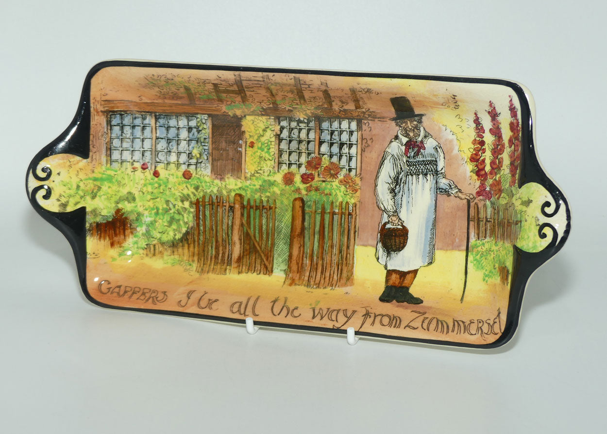 Royal Doulton Gaffers York shape sandwich tray D4210 | #4