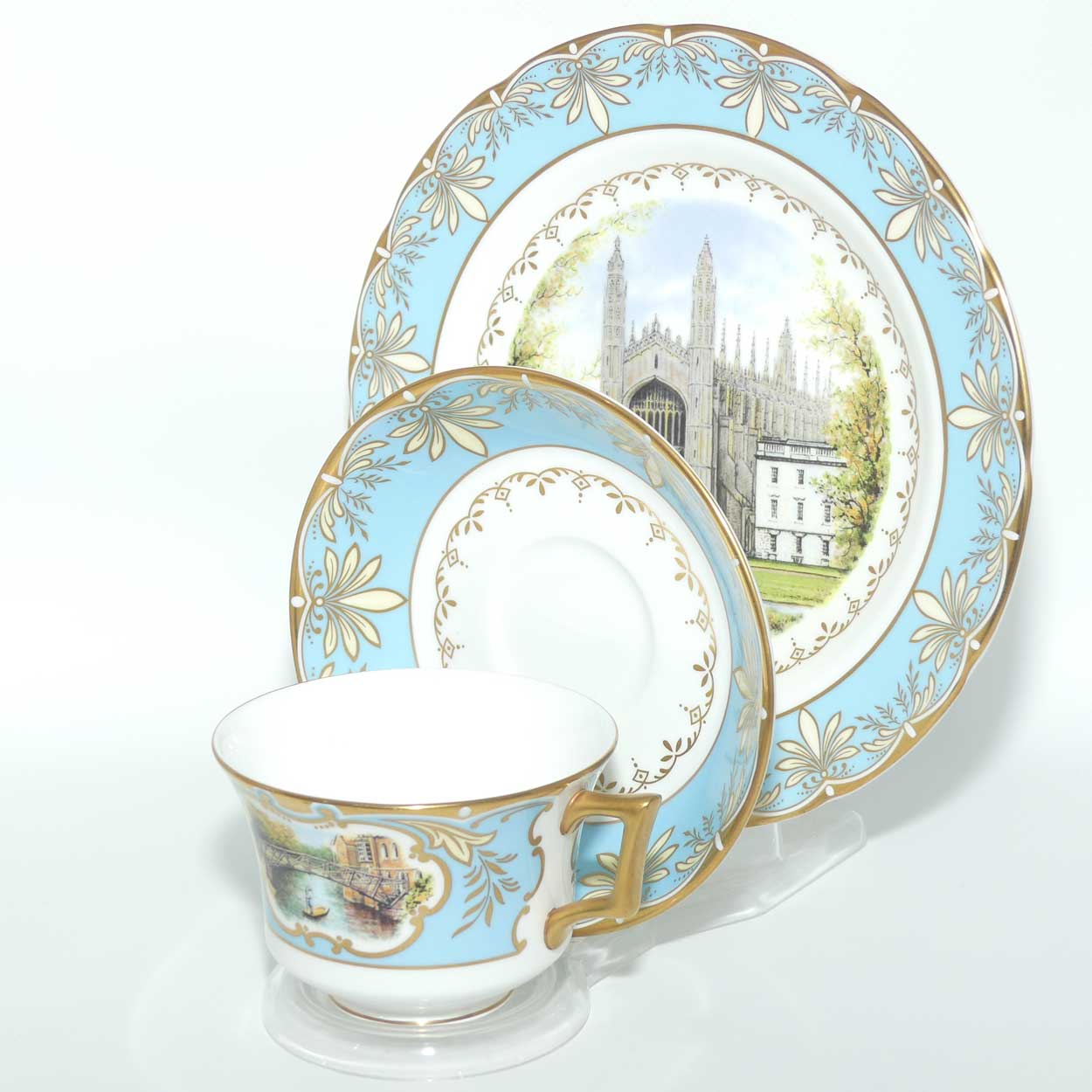 Wedgwood Bone China trio | Genius Collection | Historic Town of Cambridge | Ltd Ed