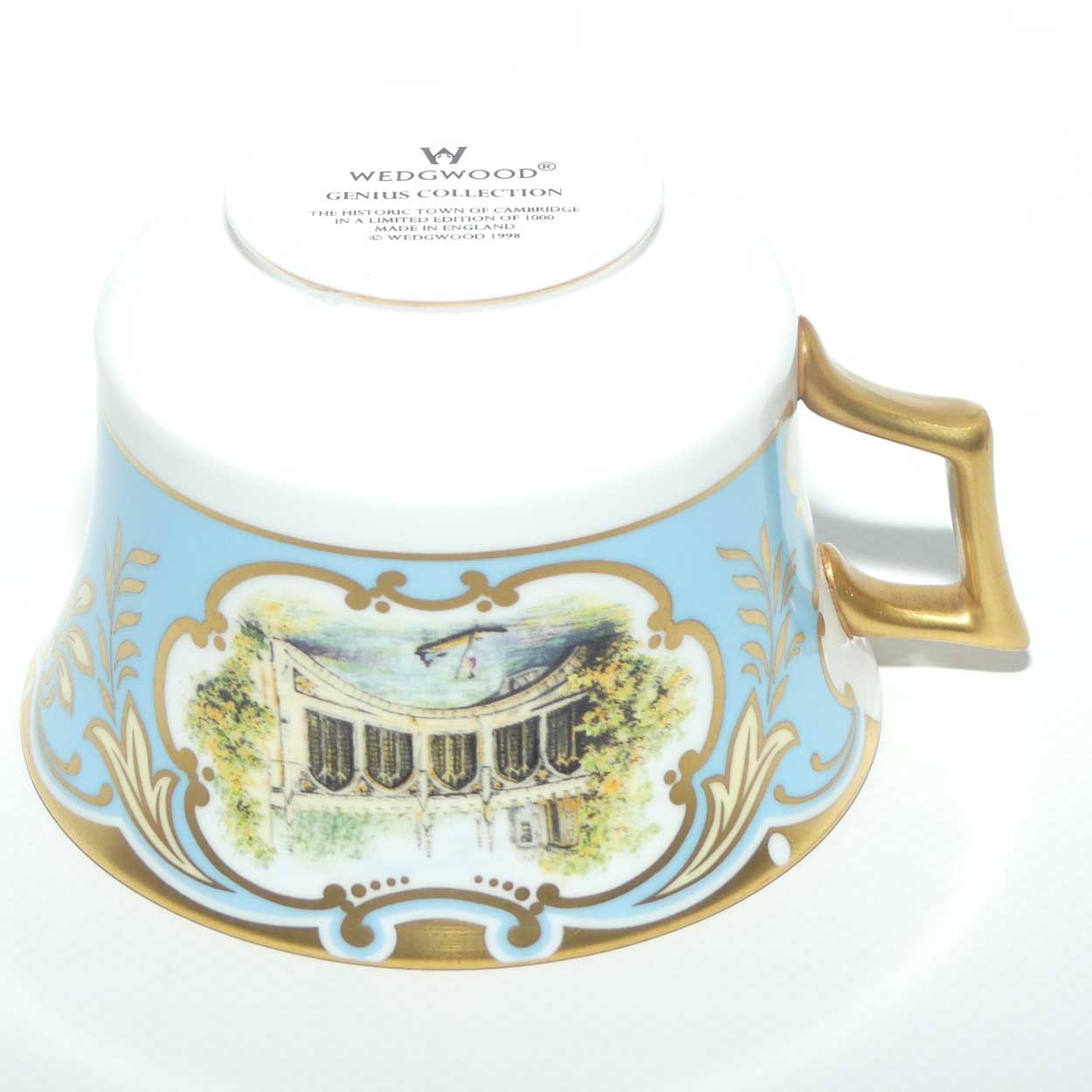 Wedgwood Bone China trio | Genius Collection | Historic Town of Cambridge | Ltd Ed