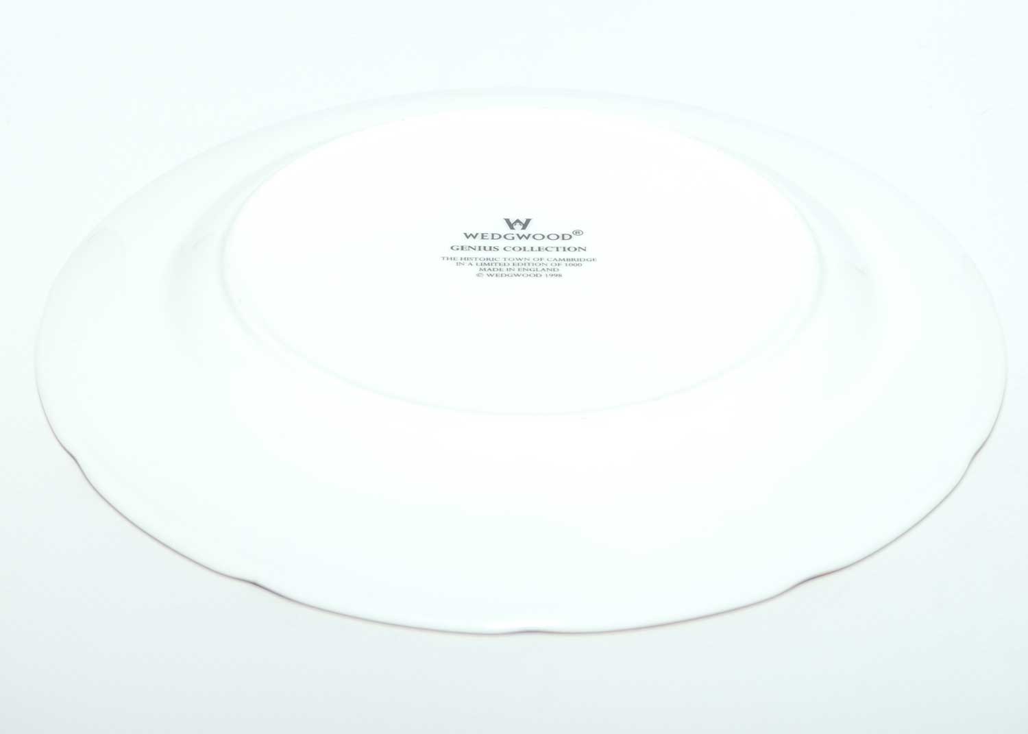 Wedgwood Bone China trio | Genius Collection | Historic Town of Cambridge | Ltd Ed