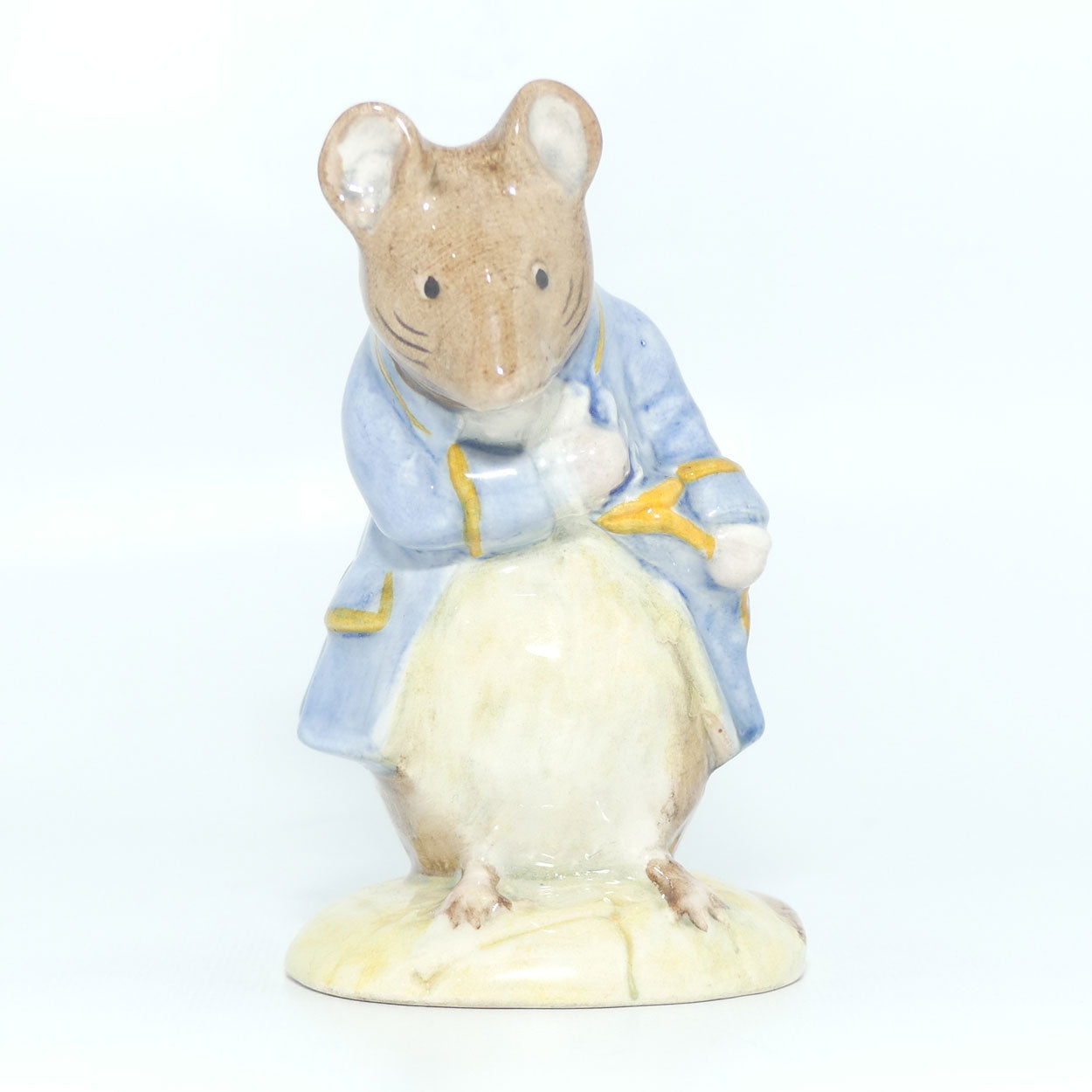 Royal Albert Beatrix Potter Gentleman Mouse Made a Bow | BP6a | #1